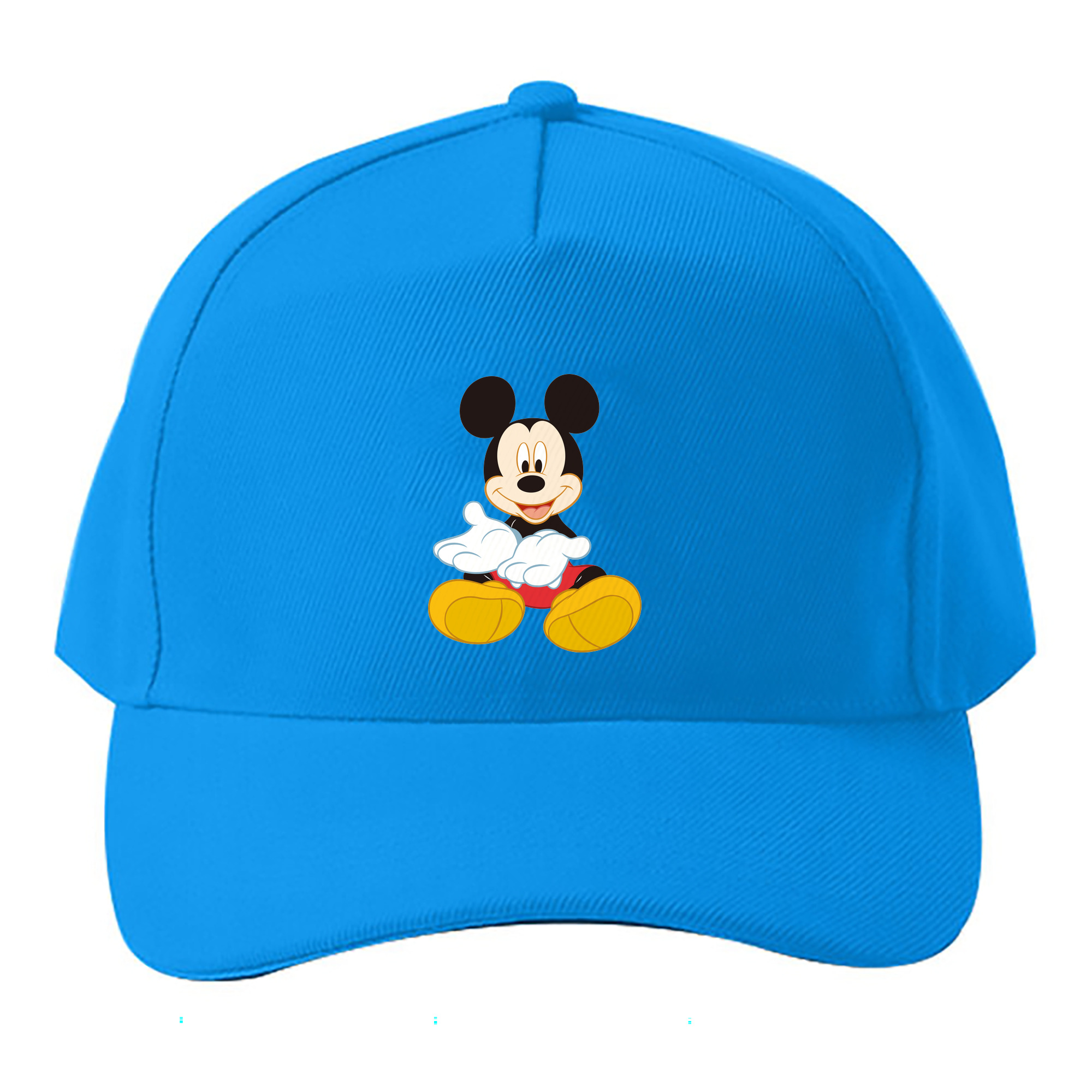 （画像用） ミッキーマウス Mickey Mouse ベースボールキャップ 綿100％ 男女兼用 帽子 スポーツ